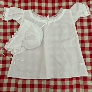 American Girl  Felicity Night Dress and Bonnet Set